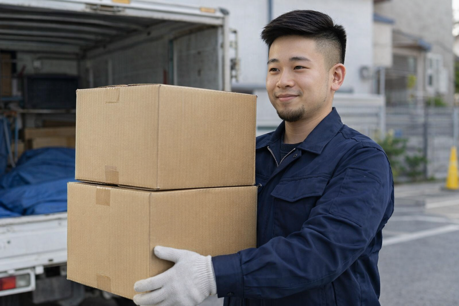 大阪府の不用品回収スタッフ